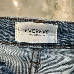Evereve Light Blue Denim Shorts